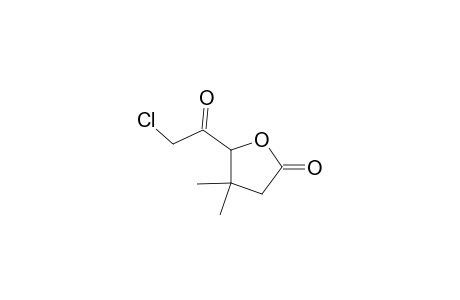 6-Chloro-3,3-dimethyl-4-hydroxy-5-oxohexanoic acid, gamma-lactone