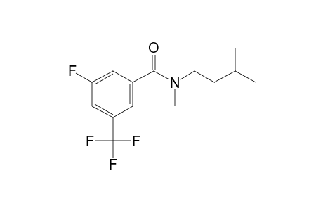 Benzamide, 3-fluoro-5-trifluoromethyl-N-methyl-N-(3-methylbutyl)-