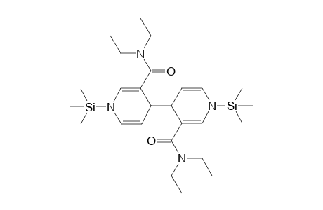 [4,4'-Bipyridine]-3,3'-dicarboxamide, N,N,N',N'-tetraethyl-1,1',4,4'-tetrahydro-1,1'-bis(trimethylsilyl)-