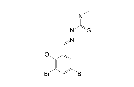 3,5-dibromosalicylaldehyde, 4-methyl-3-thiosemicarbazone