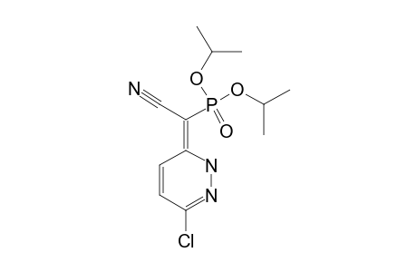 (6-CHLORO-2H-PYRIDAZIN-3-YLIDENE)-CYANOMETHYL-PHOSPHONIC-ACID-DIISOPROPYLESTER