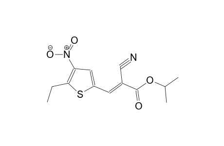 isopropyl (2E)-2-cyano-3-(5-ethyl-4-nitro-2-thienyl)-2-propenoate