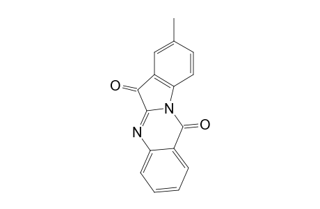 Indolo[2,1-b]quinazolin-6,12-dione, 8-methyl-