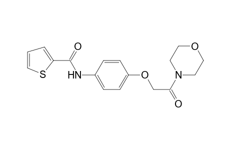 N-(4-[2-(4-Morpholinyl)-2-oxoethoxy]phenyl)-2-thiophenecarboxamide