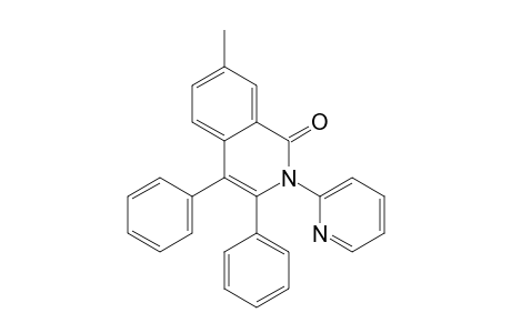 7-Methyl-3, 4-diphenyl-2-(pyridin-2-yl)isoquinolin-1(2H)-one