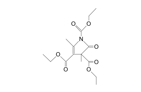 2,4-DIMETHYL-5-OXO-2-PYRROLINE-1,3,4-TRICARBOXYLIC ACID, TRIETHYLESTER