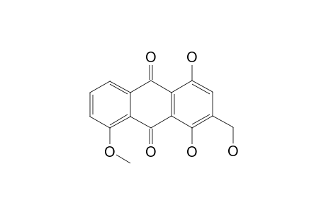 1,4-Dihydroxy-3-hydroxymethyl-5-methoxy-9,10-anthraquinone