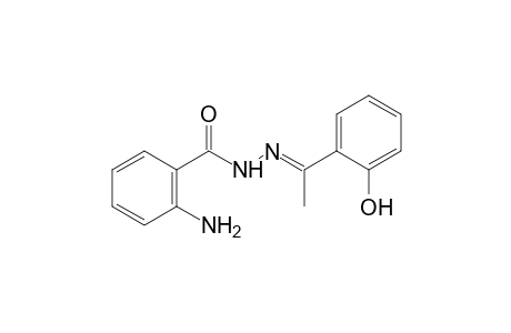 anthranilic acid, (a-methylsalicylidene)hydrazide