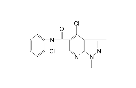 2',4-dichloro-1,3-dimethyl-1H-pyrazolo[3,4-b]pyridine-5-carboxanilide