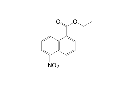 5-nitro-1-naphthoic acid, ethyl ester
