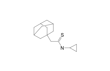 1-Adamantylthioacetic acid cyclopropylamide