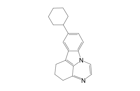 8-Cyclohexyl-5,6-dihydro-4H-pyrazino[3,2,1-jk]carbazole