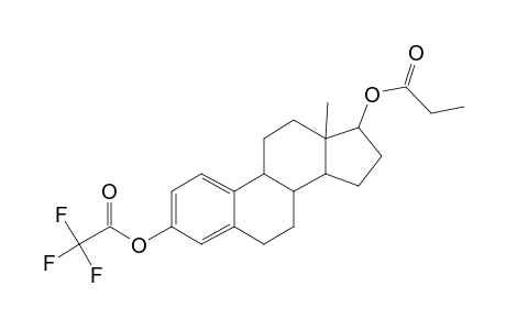 .beta.-Estradiol 17-propionate, trifluoroacetate