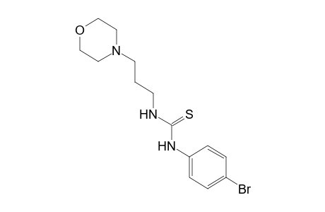 1-(p-bromophenyl)-3-(3-morpholinopropyl)-2-thiourea