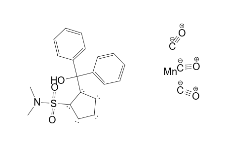 Manganese, tricarbonyl[(1,2,3,4,5-.eta.)-1-[(dimethylamino)sulfonyl]-2-(hydroxydiphenylmethyl)-2,4-cyclopentadien-1-yl]-