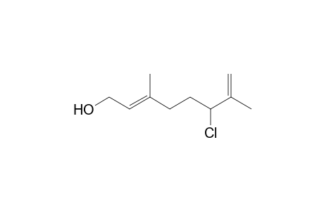 6-CHLORO-3,7-DIMETHYLOCTA-2,7-DIEN-1-OL