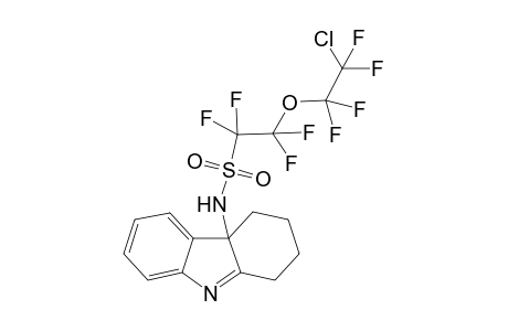 4a-(5'-Chloro-3'-oxaoctafluoropentyl)sulfonylamino-1,2,3,4-tetrahydrocarbazole