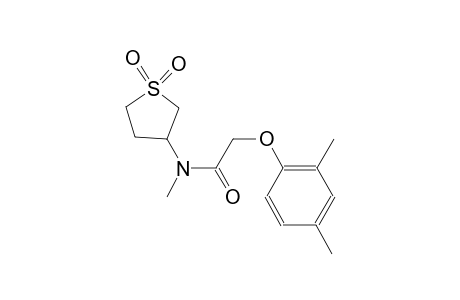 2-(2,4-dimethylphenoxy)-N-(1,1-dioxidotetrahydro-3-thienyl)-N-methylacetamide