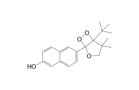 5-tert-Butyl-1-(7-hydroxynaphthalen-3-yl)-4,4,-dimethyl-2,6,7-trioxabicyclo[3.2.0]heptane