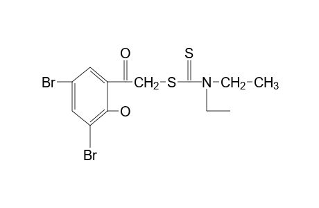 3',5'-DIBROMO-2'-HYDROXY-2-MERCAPTOACETOPHENONE, 2-(DIETHYLDITHIOCARBAMATE)