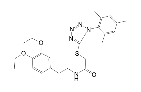 acetamide, N-[2-(3,4-diethoxyphenyl)ethyl]-2-[[1-(2,4,6-trimethylphenyl)-1H-tetrazol-5-yl]thio]-