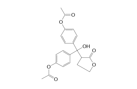 3-[bis(p-acetoxyphenyl)hydroxymethyl]dihydro-2(3H)-furanone
