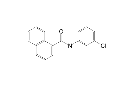 1-Naphthalenecarboxamide, N-(3-chlorophenyl)-