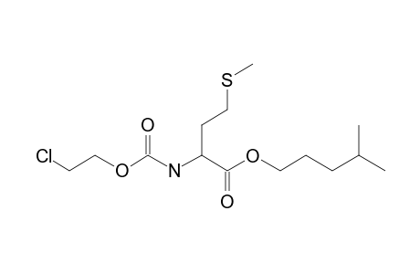 L-Methionine, N-(2-chloroethoxycarbonyl)-, isohexyl ester