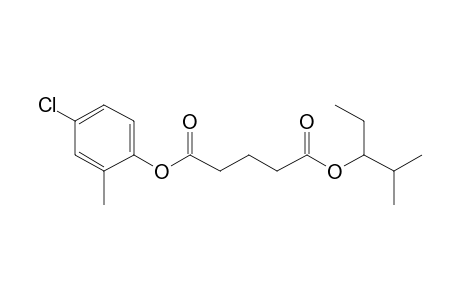 Glutaric acid, 2-methylpent-3-yl 2-methyl-4-chlorophenyl ester