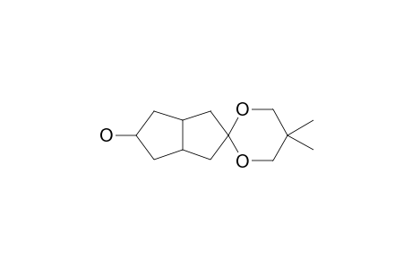 (5'.alpha.)-Hexahydro-5,5-dimethylspiro[1,3-dioxane-2,2'-(1'H)-pentalen-]-5'-ol