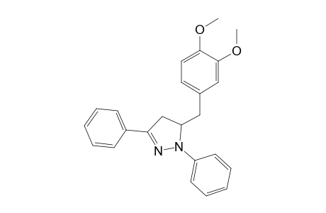 1,3-Diphenyl-5-veratryl-2-pyrazoline