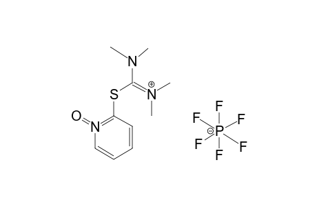 S-(1-Oxido-2-pyridyl)-N,N,N',N'-tetramethylthiuronium hexafluorophosphate