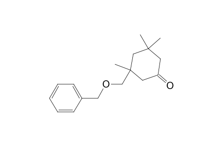 3-Benzyloxymethyl-3,5,5-trimethyl-cyclohexan-1-one