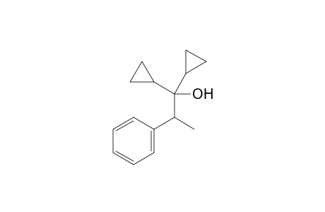 1,1-dicyclopropyl-2-phenylpropan-1-ol