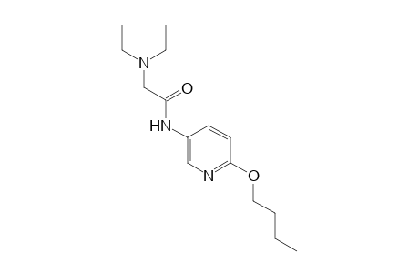 N-(6-butoxy-3-pyridyl)-2-(diethylamino)acetamide