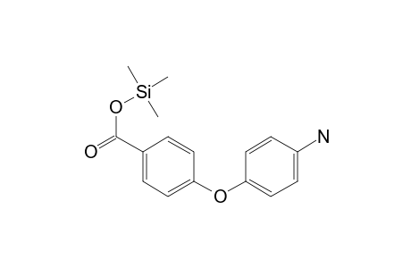 4-(4-Aminophenoxy)benzoic acid, 1tms derivative