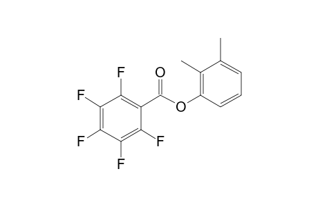 Pentafluorobenzoic acid, 2,3-dimethylphenyl ester