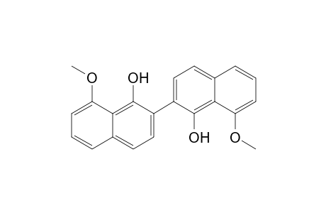 NODULISPORIN-B;2-(1-HYDROXY-8-METHOXYNAPHTHALEN-2-YL)-8-METHOXYNAPHTHALEN-1-OL
