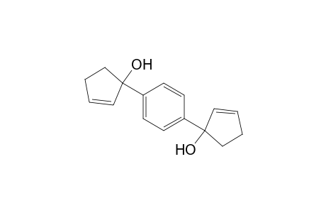 1-[4-(1-hydroxy-1-cyclopent-2-enyl)phenyl]-1-cyclopent-2-enol