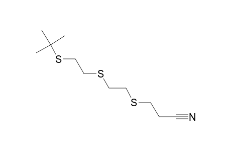 3-{{2-{[2-(tert-butylthio)ethyl]thio}ethyl}thio}propionitrile