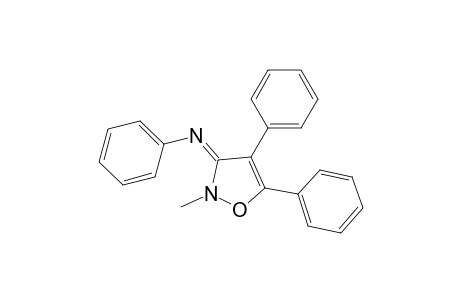 Benzenamine, N-(2-methyl-4,5-diphenyl-3(2H)-isoxazolylidene)-