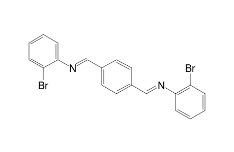 N,N'-(p-phenylenedimethylidyne)bis[o-bromoaniline]