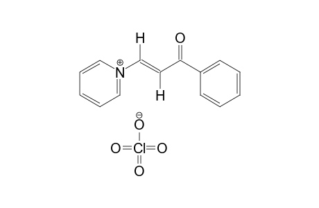 trans-1-(3-oxo-3-phenylpropenyl)pyridinium perchlorate