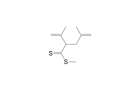 4-Pentene(dithioic) acid, 4-methyl-2-(1-methylethenyl)-, methyl ester