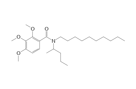 Benzamide, 2,3,4-trimethoxy-N-(2-pentyl)-N-decyl-