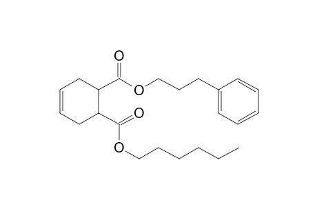 cis-Cyclohex-4-en-1,2-dicarboxylic acid, hexyl 3-phenylpropyl ester