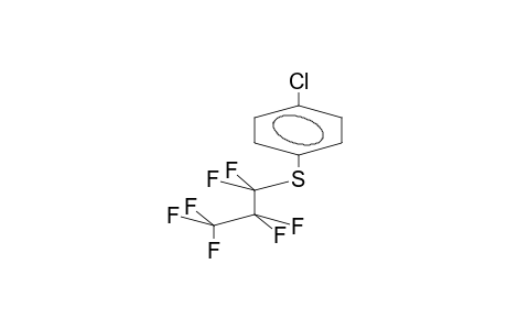 PARA-PERFLUOROPROPYLTHIOCHLOROBENZENE