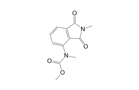 Carbamic acid, N-(2,3-dihydro-2-methyl-1,3-dioxo-1H-isoindol-4-yl)-N-methyl-, methyl ester