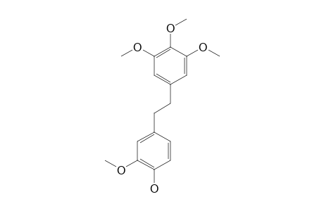 1-(4-Hydroxy-3-methoxyphenyl)-2-(3,4,5-trimethoxyphenyl)-ethane