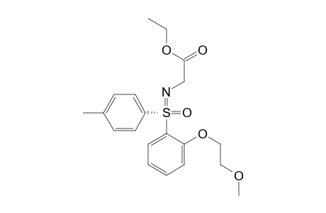 Sulfoximine, N-(2-ethoxy-2-oxoethyl)-S-[2-(2-methoxyethoxy)phenyl]-S-(4-methylphenyl)-, (S)-